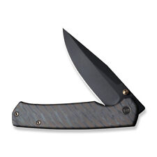 WE Knife Evoke 21046-4 Tiger Stripe Flamed Titanium 20CV Steel Pocket Knives picture