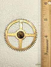 Ingraham (Stamped 4 26) Clock Movement Strike Side 2nd Wheel (See Pics)(KD120) picture