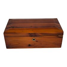Vtg Lane Wood Cedar Chest Trinket Box Schumaker Furniture Britton South Dakota picture