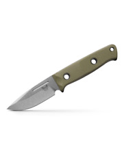 Benchmade Knives Mini Bushcrafter 165-1 OD Green G10 CPM-S30V Steel Fixed Blade picture