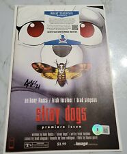 Stray Dogs #1 Cover B Silence Of The Lambs signed by Tony Fleecs w/ Beckett COA picture