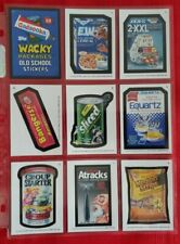WACKY PACKAGES OS9 OLD SCHOOL 9 COMPLETE SET 1-30 INCLUDING CHECKLIST 31/31 picture