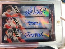 2016 Dr. Who Time Triple Auto Card Carole Ann Ford Deborah Watling Frazier Hines picture