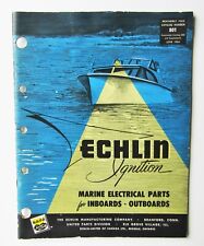 Vintage Echlin Ignition Marine Electrical Inboard Outboard Parts NAPA Catalog 64 picture