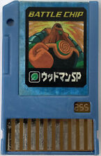 Megaman exe Woodman SP 255 Battle Chip TAKARA Japanese RockMan picture