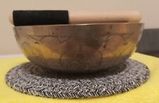 VINTAGE 6.5 INCH (165mm) SINGING BOWL with Zodiac Symbols picture