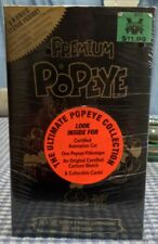1996 Popeye Premium Unopened SEALED Wax Box, Cel, Video Tape & Sketch Card picture