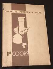 1936 Coors Porcelain Booklet Product Brochure Golden Colorado  picture