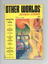 Other Worlds Pulp 2nd Series Feb 1956 #15 GD picture