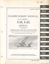 Grumman S-2E, S-2G Tracker 1973 NATOPS Flight Manual - CD picture