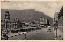 Postcard City Hall Grand Parade Bus Terminus Capetown South Africa picture