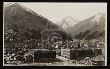 Awesome RPPC Buisness District. Wallace, Idaho. C. 1930's-40's  picture