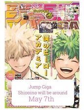 PRE/JUMP GIGA SPRING 2024/MY HERO ACADEMIA Sticker,Coster,Poster/Black Clover picture