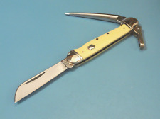 ROUGH RYDER RR897 Marlin Spike Yellow synthetic pocket knife 4 1/2