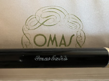 Omas Extra Pen Sphere Penholder Black Corpo Long Support Marking Vintage picture