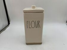 Rae Dunn Stoneware Large Flour 12in Canister DD01B13004 picture