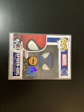 Spider-Girl Chase Blue Funko Pop #955 Pop in A Box Exclusive with Protector picture