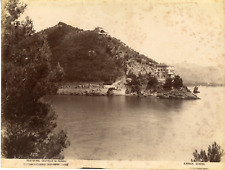 Noack Alfred August, Italy, Portofino, Castello di Paragi Vintage albumen prin  picture