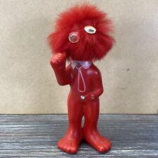 Phil Padel Imports Rare Japan Red Ceramic Figure Googly Eyes Belly Button READ picture