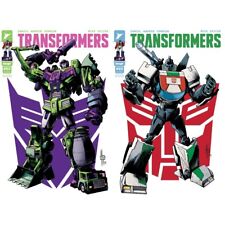 Transformers #6 Second Printing Cover A B Set picture