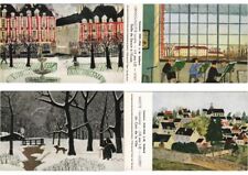 J.M. CONTEST PALLARD 1935-1938 DESIGN POSTERS 30 Vintage ART Postcards (L3964) picture