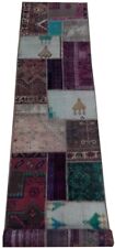 12 foot Rug Vintage Collage Art hand-Stitched Art Patchwork 366 x 74 cm picture