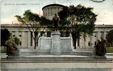 Postcard, October 25 1907, McKinley Monument, Columbus Ohio, message Postcard picture