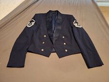 U.S. Air Force Mess Dress Uniform Coat 44 Regular Color Blue Used picture