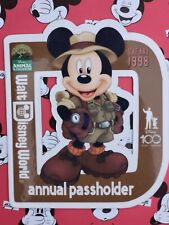 Disney passholder Magnet Mickey  Safari Animal Kingdom  picture