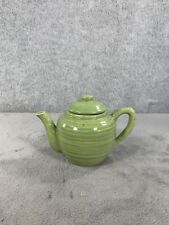 Stoneware Green Ceramic Teapot W/ Lid picture