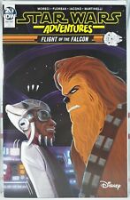 💥 STAR WARS ADVENTURES FLIGHT OF THE FALCON 1:10 PINTO CVR RI VARIANT IDW #1 VF picture