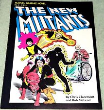 The New Mutants: Marvel Graphic Novel #4 1982 1st App 1st Print VF+ ONE OWNER picture