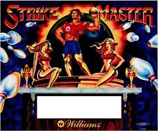 WILLIAMS STRIKE MASTER Shuffle Bowler Translite BRAND NEW picture