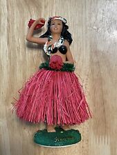 Vintage Hawaii Dashboard Hula Dancer Girl 6 1/2” Unused Sticky Pad picture