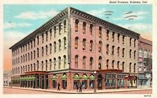 Vintage Postcard 1945 Hotel Frances Historical Landmark Building Kokomo Indiana picture