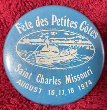 1974 St Charles Missouri Fete des Petite Cotes  Boat 2