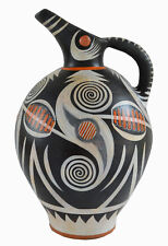 Minoan Pottery Kamares Amphora Vase - Handmade in Greece - Ancient Crete picture
