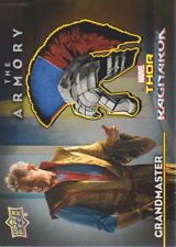 2018 UD Thor Ragnarok Trading Card Armory Memorabilia Shirt #AS-9 Grandmaster picture