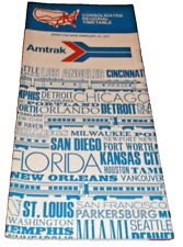 FEBRUARY 1973 AMTRAK FORM C CONSOLIDATED REGIONAL PUBLIC TIMETABLE picture