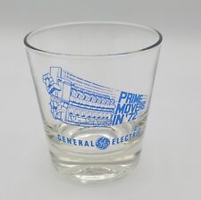 Vintage 1972 GE General Electric Drink Glass Whiskey Cocktail Glass picture