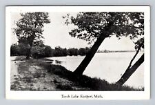 Eastport MI-Michigan, Scenic Views Torch Lake, Antique Vintage c1945 Postcard picture