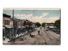 1909 West Side of Square, Lamar, Mo. Vintage Postcard picture