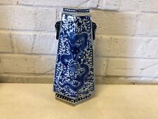 Vintage Possibly Antique Chinese Vase with Dragon Decorations & Elephant Handles picture