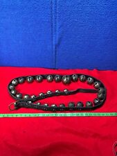 Antique Sleigh Harness Bells 7 Feet Long with 31 Bells 1800's AA-192 picture