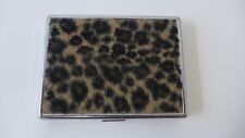 Vintage Faux Fur Leopard Cigarette Case picture