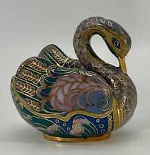 FABERGE IMPERIAL PALACE CLOISONNE The Sovereign Swan - FRANKLIN MINT - 1991 picture