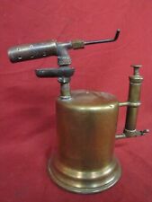 ANTIQUE Brum & Bender Brass Blow Torch  Welding Soldering Gas Vintage Tools picture