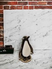 Italian Murano Art Glass Penguin Figurine Clean Ponte Break Un Signed 3