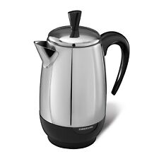 Farberware Electric Coffee Percolator, FCP280, Stainless Steel Basket, Automatic picture