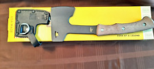 Buck 106 Compadre Axe With Leather Sheath BOS 5160 Steel 100% Made In U.S.A. picture